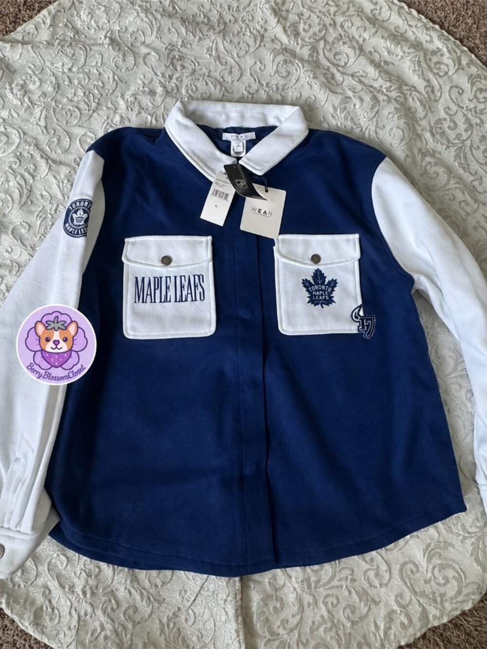 WEAR by Erin Andrews Toronto Maple Leafs Jacket - NHL - Size XL